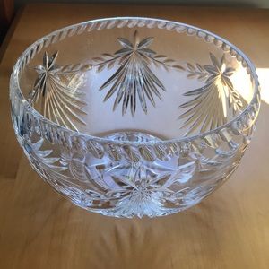 Antique glass bowl